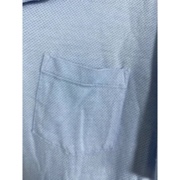 Mack Weldon Golf Polo Shirt Men size Large Blue performance Lightweight Short Sl - Picture 4 of 14